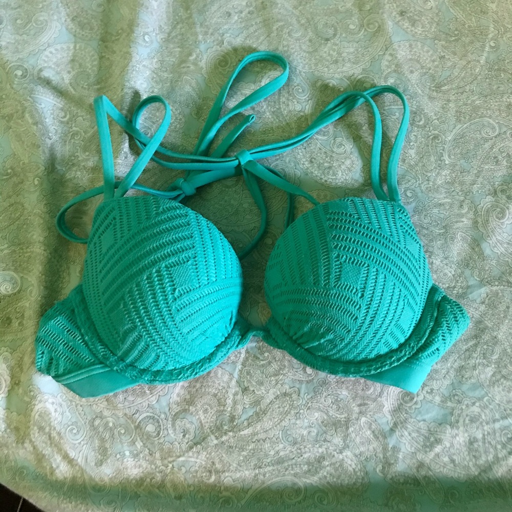 Teal Bikini Top
